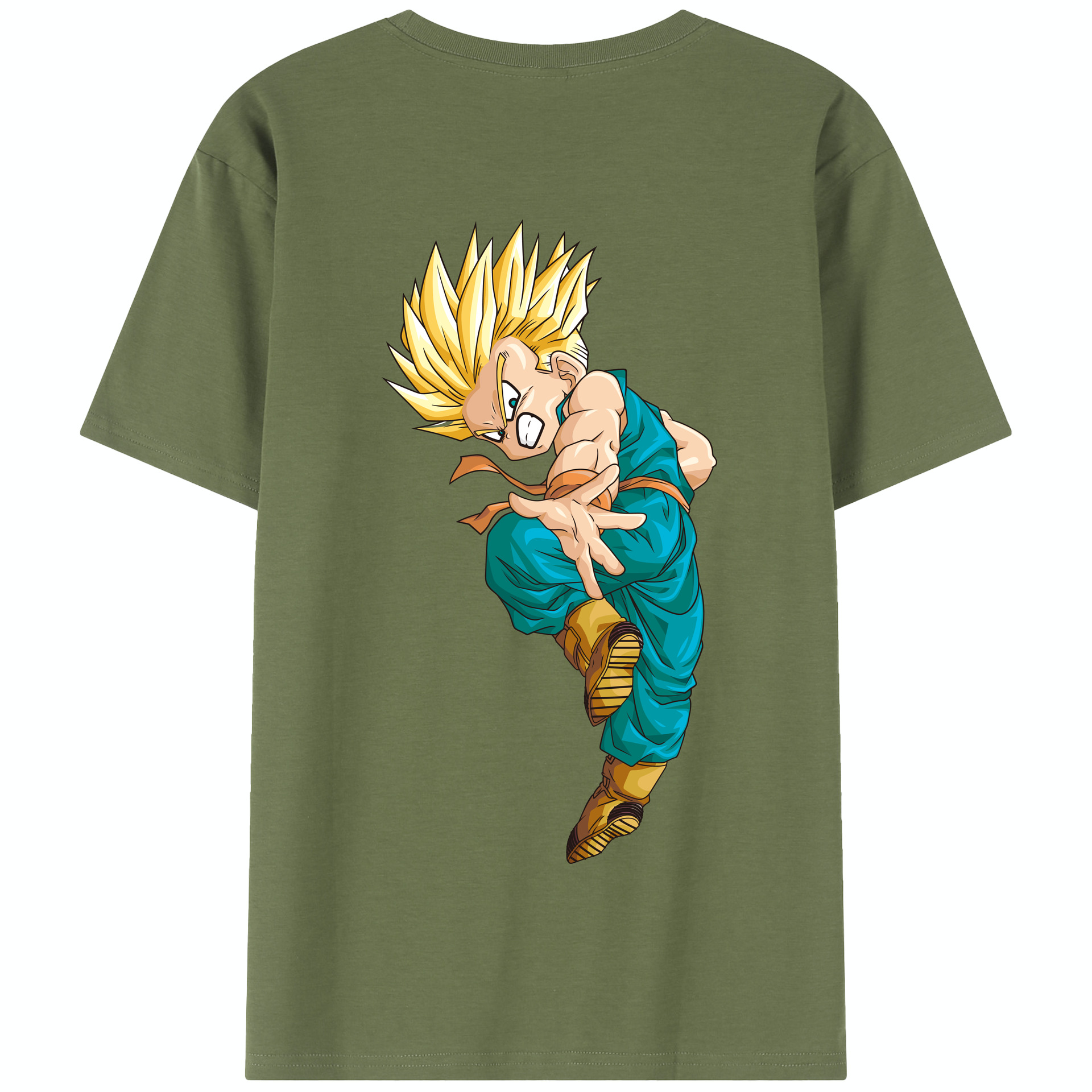 （画像用） ドラゴンボール DRAGON BALL 綿100％半袖Tシャツ（背面プリント）